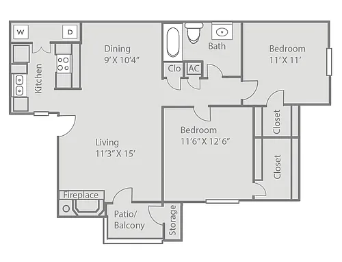 Floor plan B1
