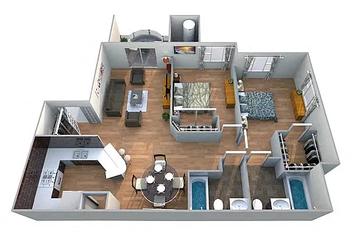 Floor plan Villa DEste