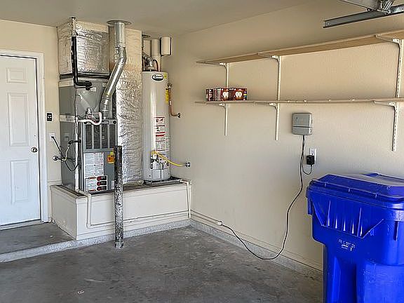 Mechanical Area In Garage