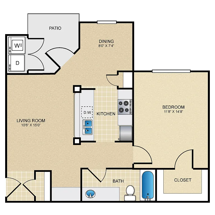 Floor plan The Descano