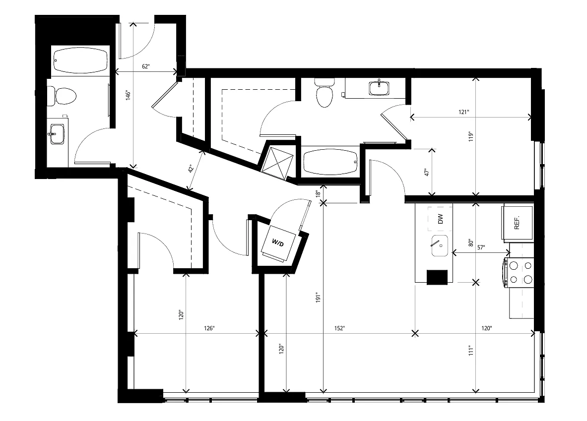 Floor plan B21