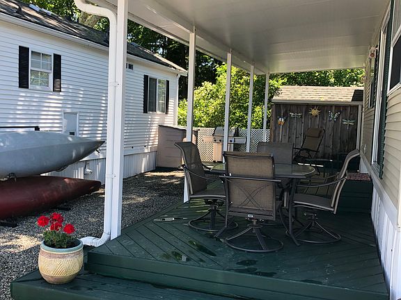 Full size deck with view.