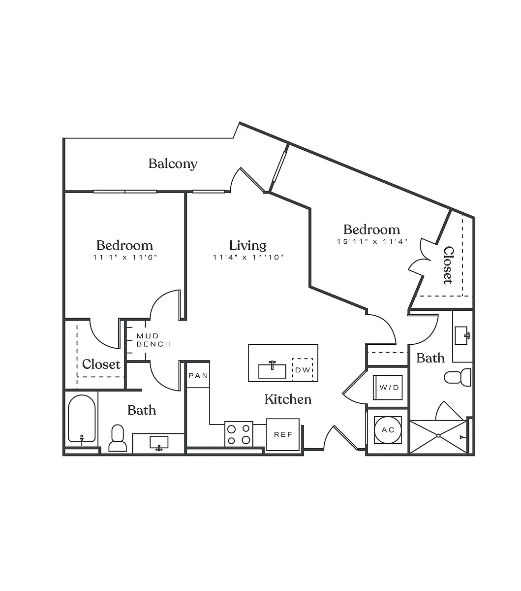 Floor plan B1