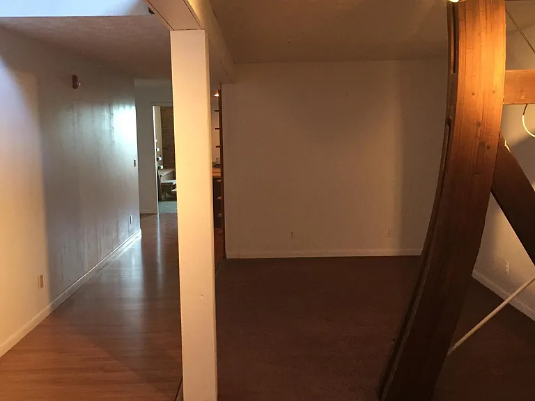 living . hall to kitchen