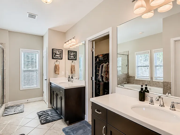 Master bathroom