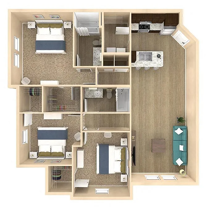 Floor plan Retreat