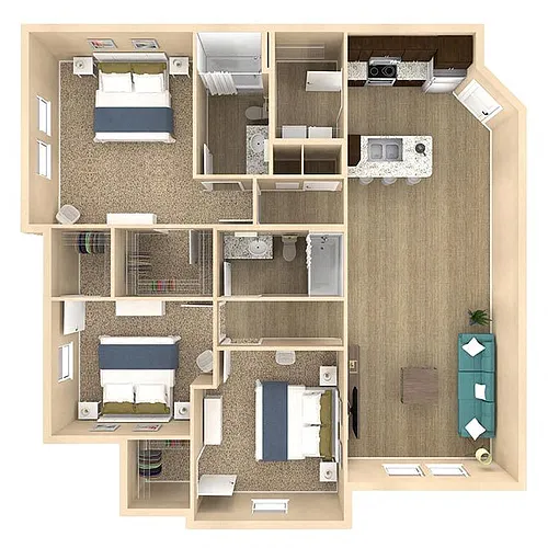 Floor plan Retreat