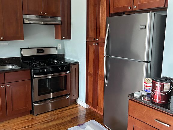 Kitchen with stainless steal and granite