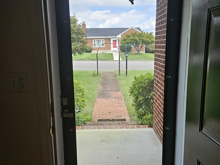 Street view from living room