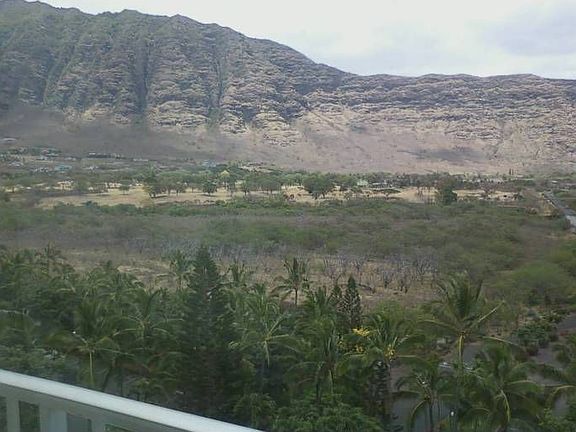 Mountain view fr balcony