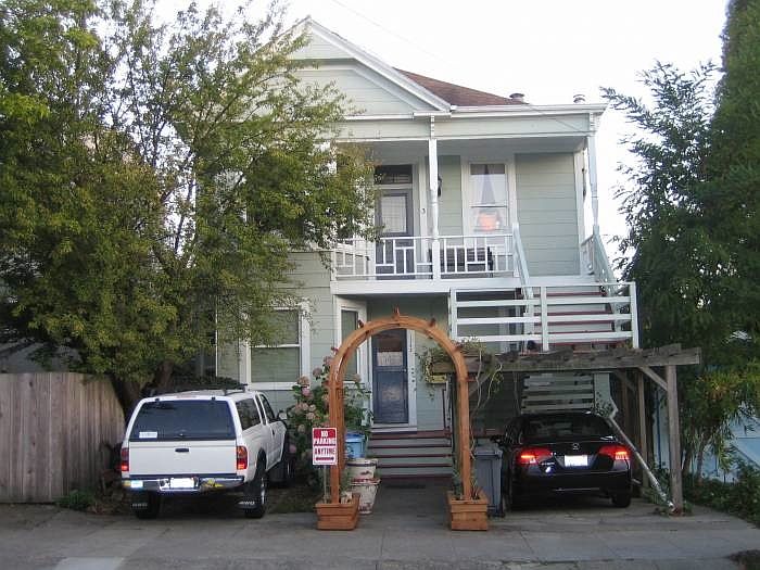 parking spot available is on left