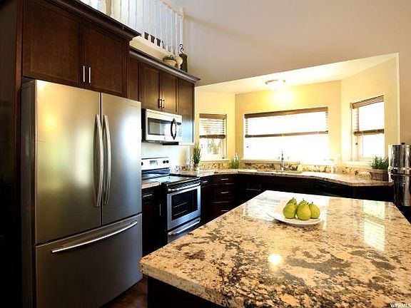 New cabinets, new granite counter tops, new stainless steel appliances, new blinds