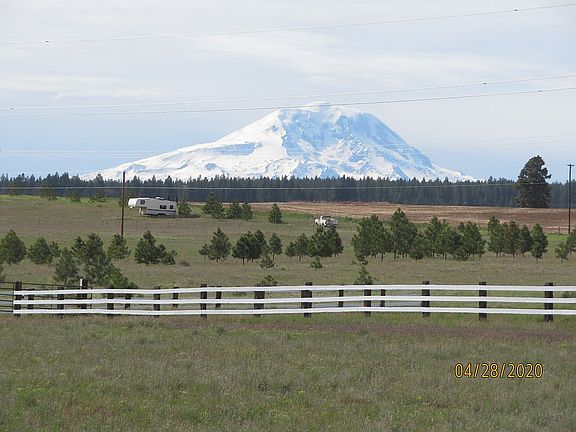 Mt Adams to the northwest