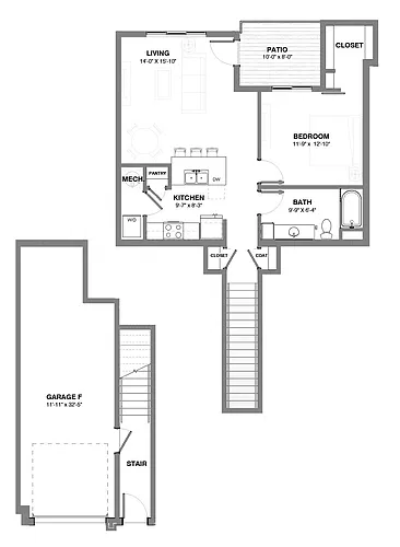Floor plan Fairbourne