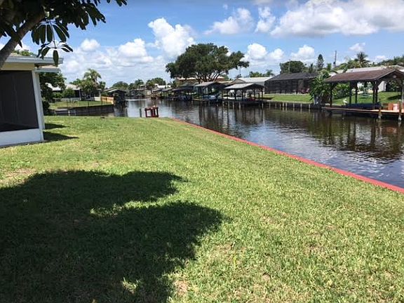 Canal view, facing west