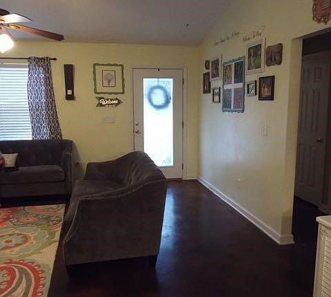 dining view to living area