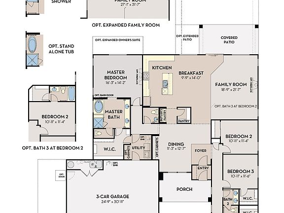 The Cottonwood Floor Plan