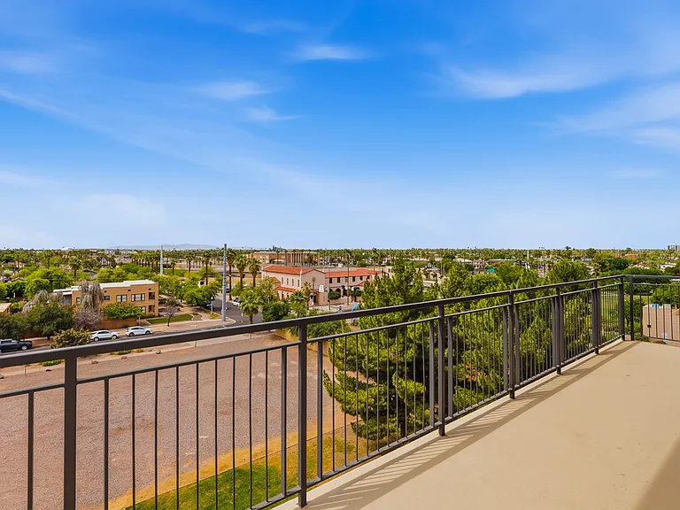 View from unit balcony