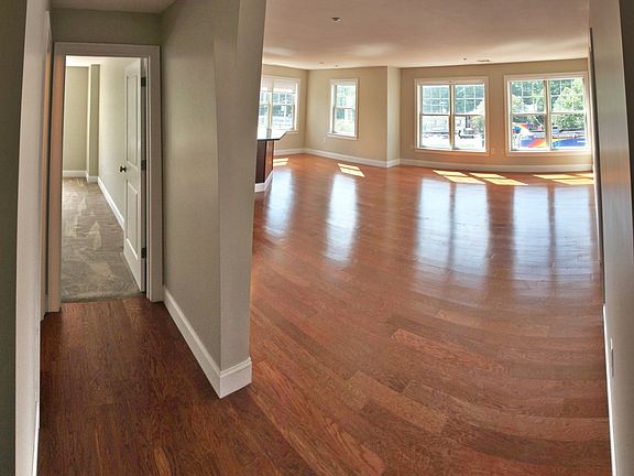Entry to Condo, all hardwood (carpet was upgraded after the photo)