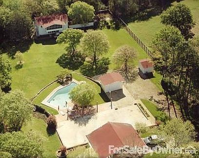 aerial : this is a few years old. new roof since then , black comp. more landscaping now