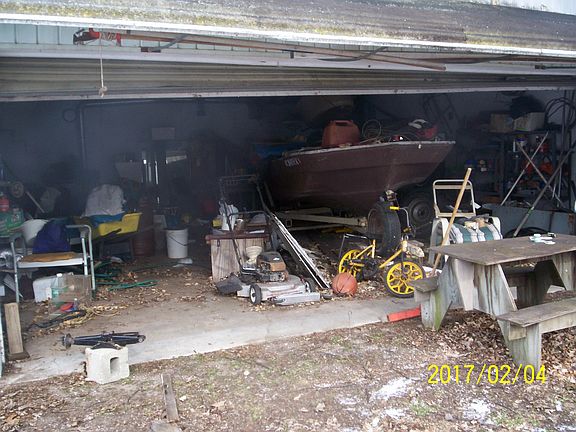2 car detached garage