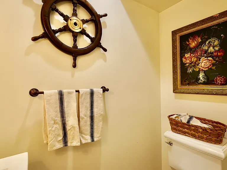 Family room half bath