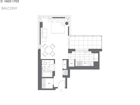 2nd image of 210 E 39th St Unit 1602