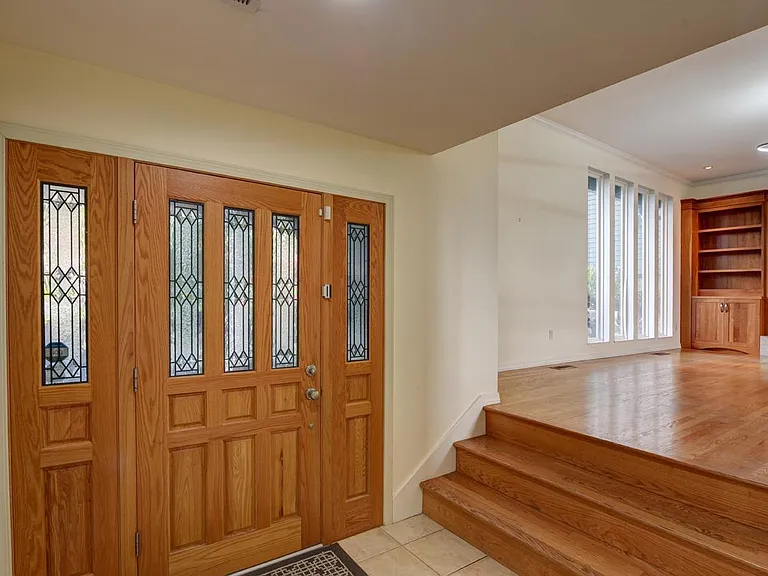 Walk-in closet in primary