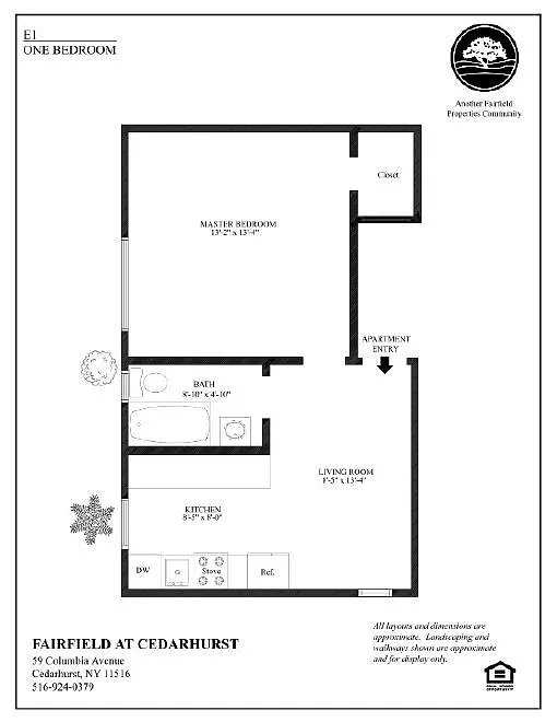 Floor plan E1