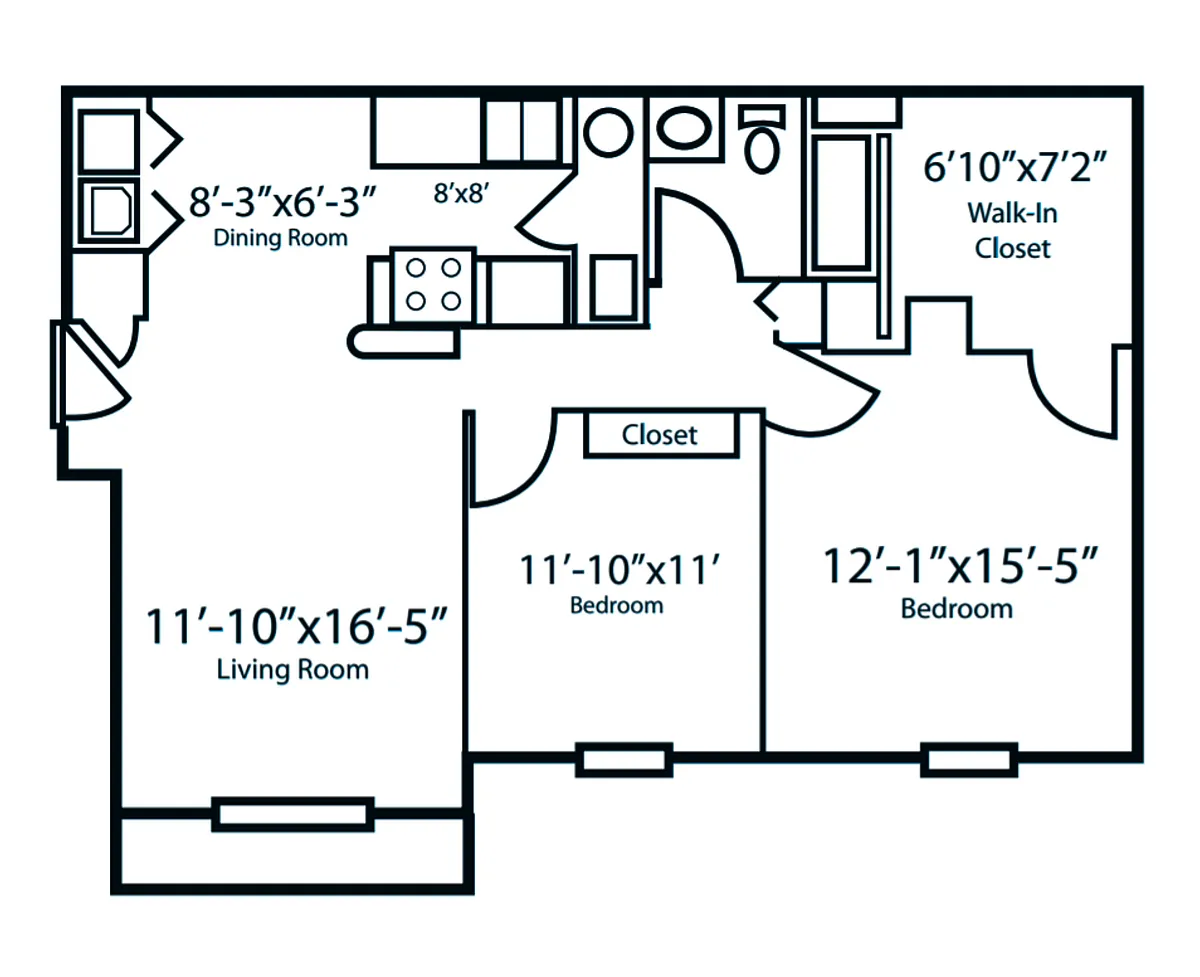 Floor plan Landing
