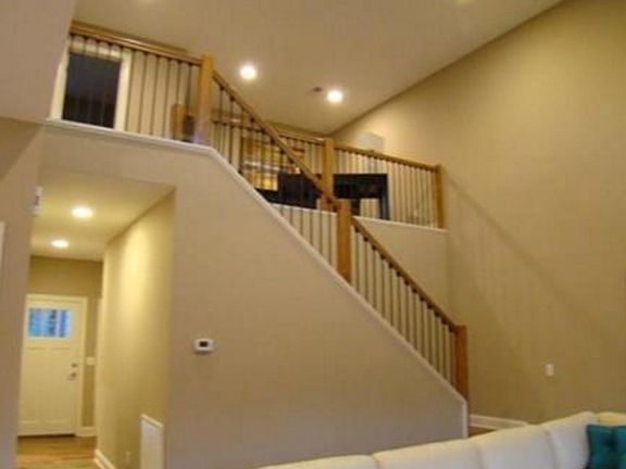 Upstairs is loft, 2 bedrooms and full bath