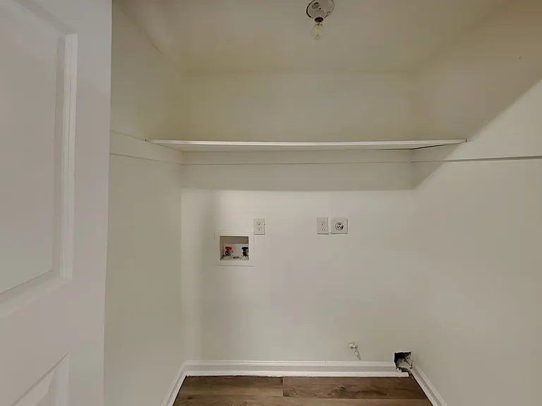 Minimalist white interior with