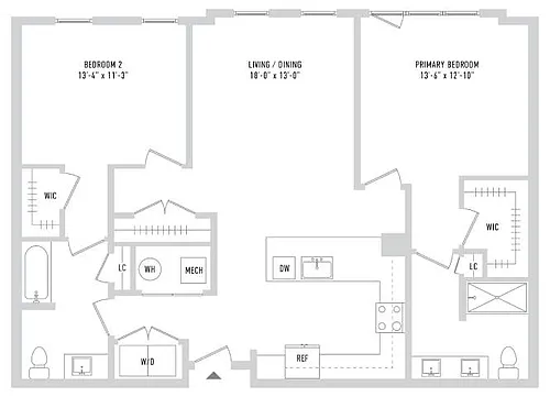 Floor plan B021