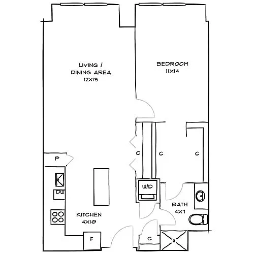 Floor plan Haverhill