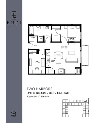 Floor plan Two Harbors