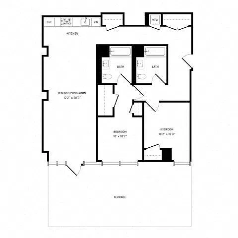 Floor plan 2E