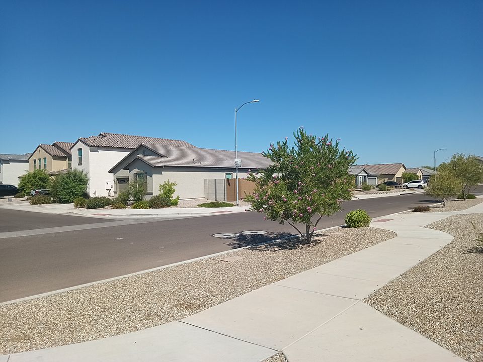 The house in the background on a corner lot