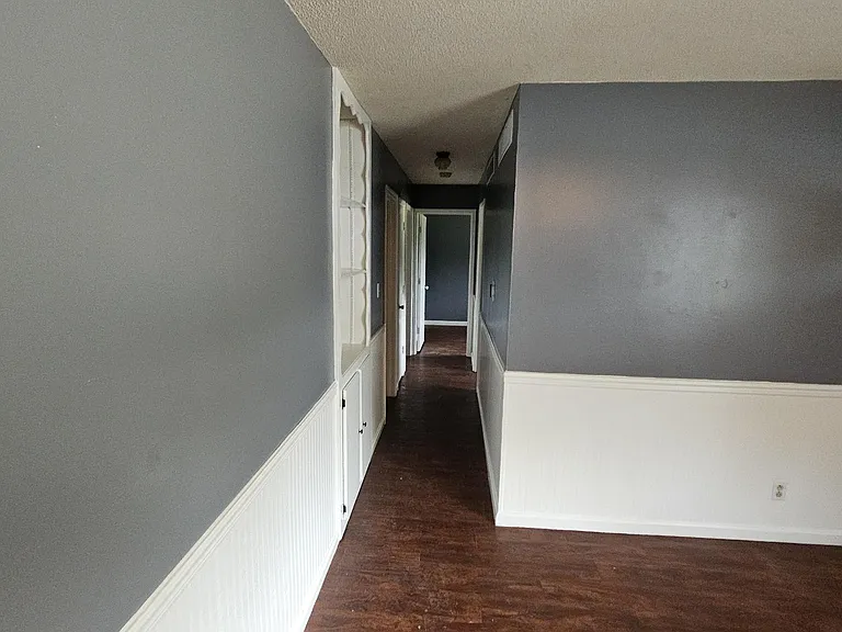 Hallway off living room