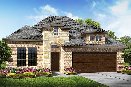 Elevation G Built with Optional Stone