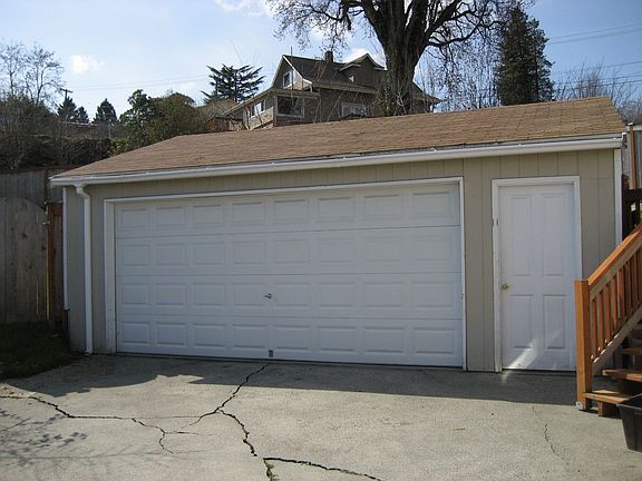 Big 2-car detached garage with room for storage