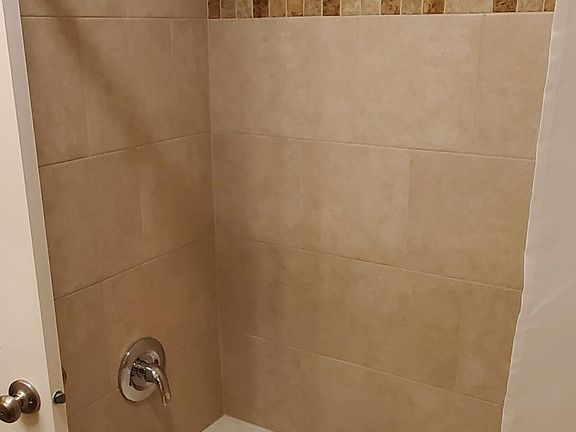 Main bathroom shower / tub