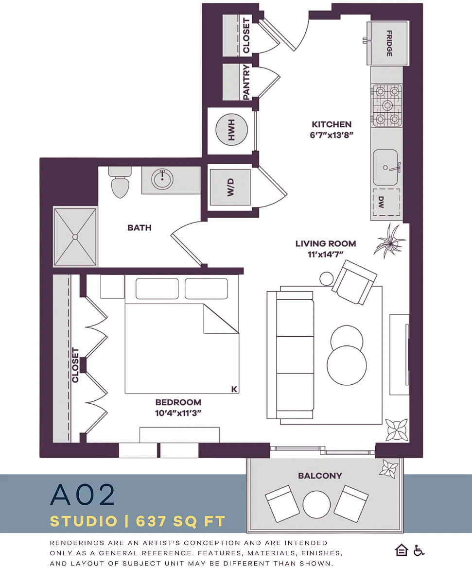 Floor plan A02