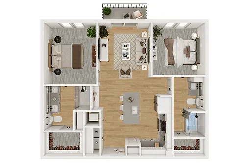 Floor plan B2