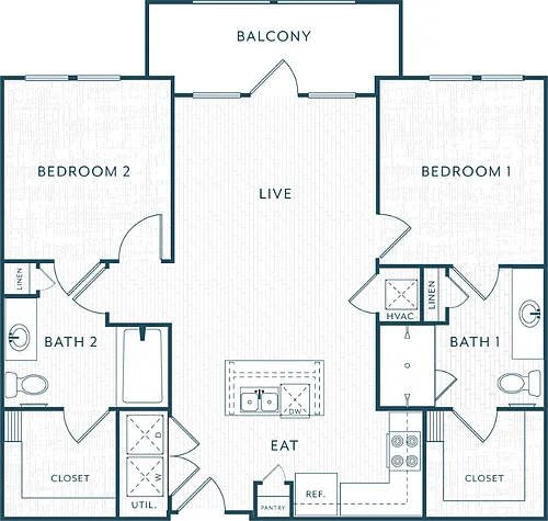 Floor plan B1
