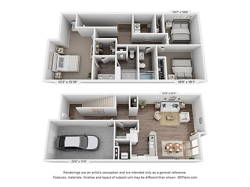 Floor plan TH2