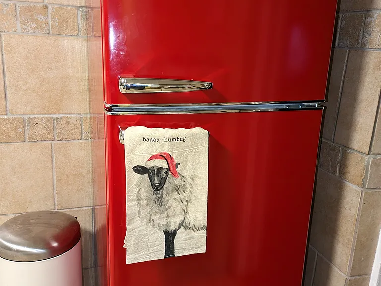 New Galanz refrigerator.