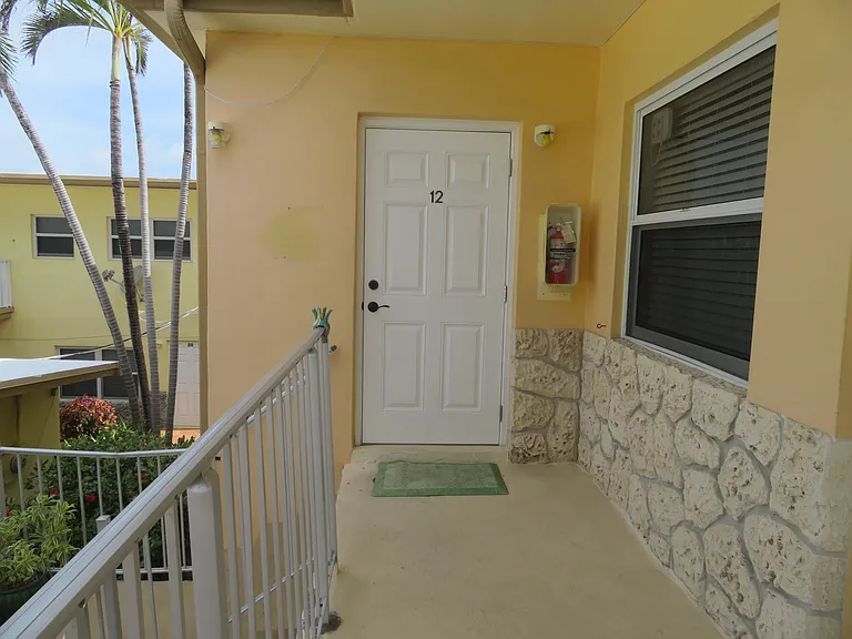 unit # 12 on the second floor