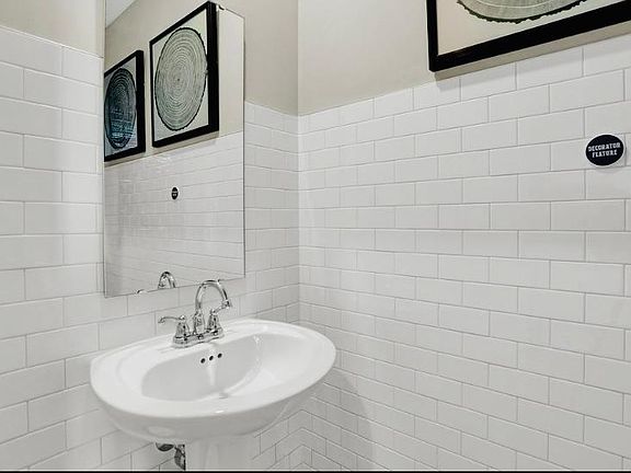 Downstairs powder room