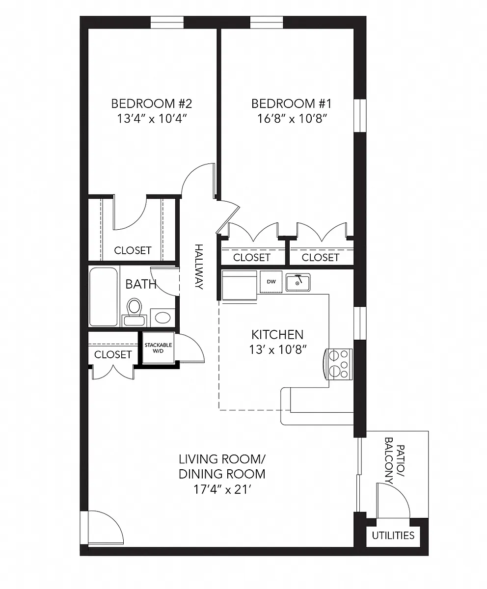 Floor plan Marshall