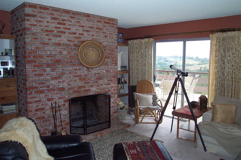 family room out to deck